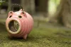 豚の蚊取り線香容器
