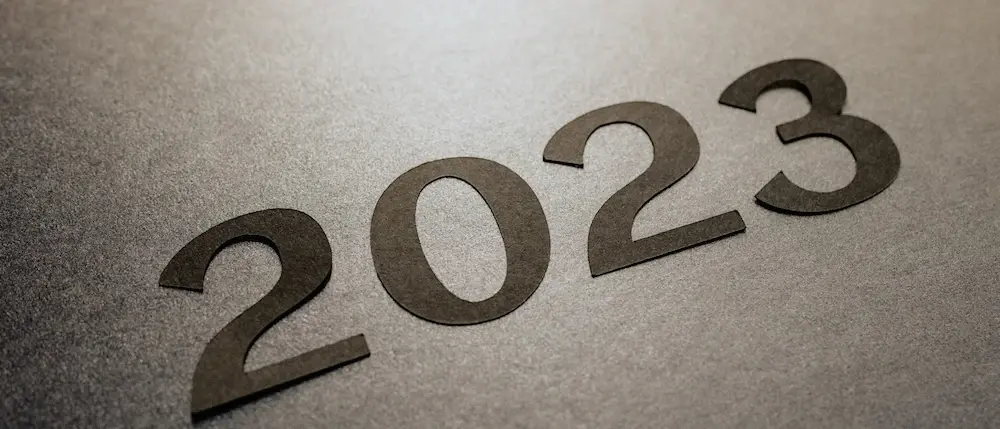 2023年の文字
